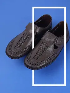 Mochi Men Leather Shoe-Style Sandals