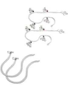 Heer Collection Silver-Plated Anklet