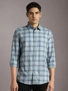 Louis Philippe Sport Men Slim Fit Checked Casual Shirt
