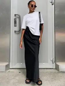 bebe Straight Maxi Skirt