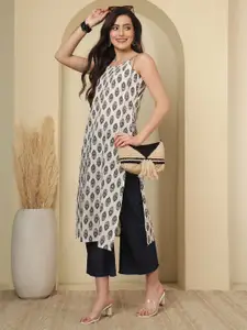 Nayo Women Ethnic Motifs Printed Indie Prints Kurta