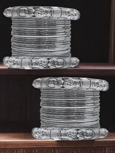 OOMPH Set Of 38 Oxidised Bangles