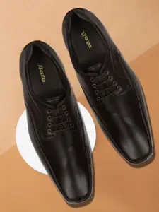 Bata Men Square Toe Formal Derbys