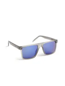 OPIUM Crystal Rectangular UV Protection Plastic Sunglasses for Men