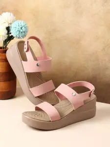 yoho Women Bliss Platform 006 Lightweight Platform  Heeled Footpharma Footbed Sandal