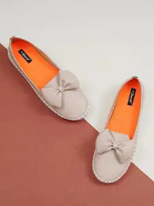 Sherrif Shoes Women Embellished Mules Flats With Bows