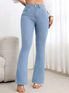 BAESD Women Comfort Bootcut Mid-Rise Jeans