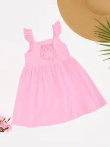 Pantaloons Baby Kids Graphic Printed Fit & Flare Cotton Dress