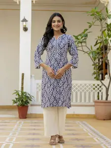 DRESSAR Women Printed Asymmetric Kurta