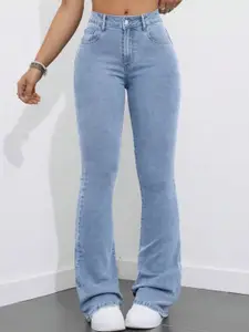 BAESD Women Comfort Bootcut Mid-Rise Stretchable Jeans