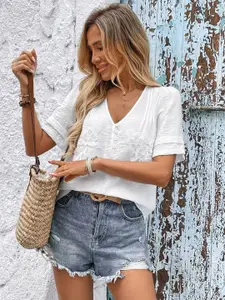 all about you Women Solid Regular Top