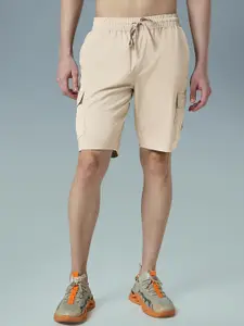 Technosport Men Solid Slim Fit  Sports Shorts with TS FLEXI