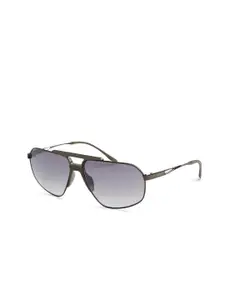 OPIUM Navigator Men Brown Navigator UV Protection Metal Sunglasses OP-10239-C02-60