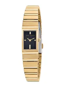 Ted Baker Women Brass   Bracelet Style Straps Analogue Watch BKPLLS503