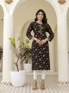 DRESSAR Women Printed Asymmetric Kurta