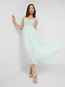 Honey by Pantaloons Women Smocked Empire Midi Dress