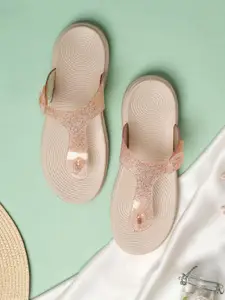 TRASE Women Open Toe Flats