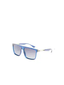 OPIUM Crystal Rectangular Polarized & UV Protection Plastic Sunglasses for Men
