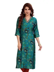Meher Impex Women Floral Printed Daily Straight Kurta