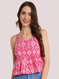 Dream Beauty Fashion Dream Beauty Women Ikat Print Top