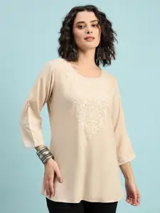 Anouk Floral Embroidered Kurti