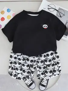 INCLUD Boys Short Sleeves T-shirt With Shorts