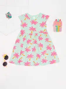 Pantaloons Junior Girls Cotton Fit & Flare Dress