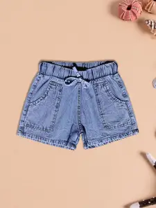 V-Mart Girls Denim Regular Fit Shorts