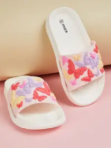 max Girls Self Design Sliders