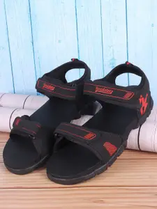 The Roadster Lifestyle Co Men Textured Sports Sandals