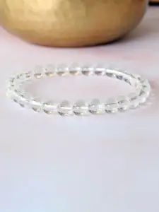 Sukhad Clear Quartz Crystal Bracelet
