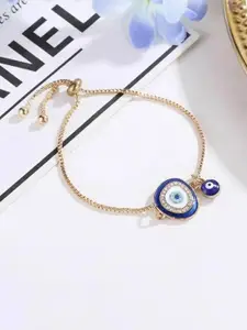 Sukhad Evil Eye Gold Bracelet