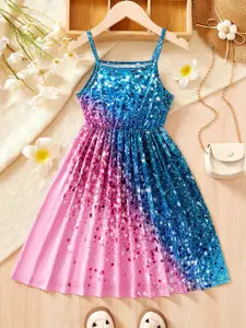 INCLUD Girls Embellished Fit & Flare Dress