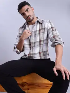 Tommy Hilfiger Men Tartan Checks Checked Casual Shirt