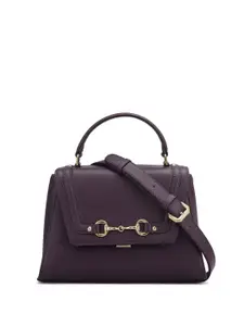 Da Milano Women Solid Leather Satchel