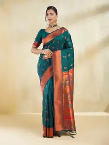 kasee Woven Design Zari Saree