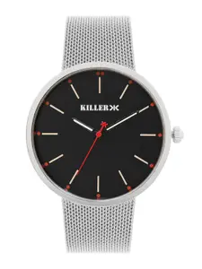 Killer Men Brass Printed Dial & Straps Analogue Watch KL-SS25-2A