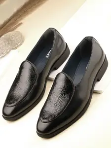 BUSKINS Men Round Toe Driving Slip-On Shoes