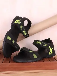 The Roadster Lifestyle Co. Men Sports Sandals with Double Velcro Strap