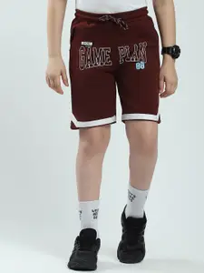 Monte Carlo Boys Typography Printed Outdoor Shorts