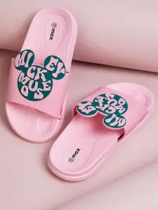 max Girls Printed Sliders