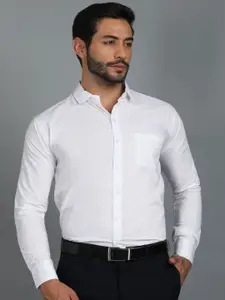 INVICTUS Men Standard Fit Solid Spread Collar Cotton Formal Shirt