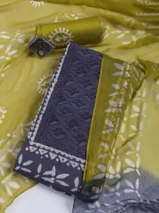 Meena Bazaar Printed Unstitched Dress Material