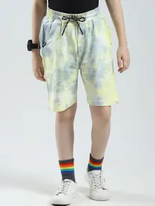 Monte Carlo Boys Abstract Printed Mid-Rise Outdoor Bermuda Shorts