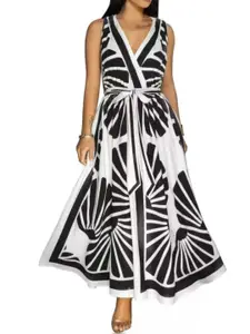 all about you Women Printed Maxi Dress