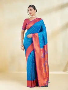kasee Woven Design Zari Art Silk Saree