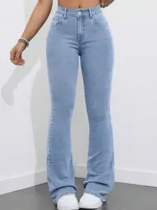 Metronaut Women Comfort Bootcut Mid-Rise Stretchable Jeans