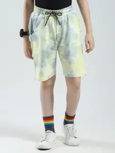 Monte Carlo Boys Abstract Printed Regular Fit Bermuda Shorts
