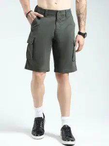 Monte Carlo Men Mid-Rise Outdoor Cotton Shorts