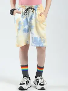 Monte Carlo Boys Abstract Printed Mid-Rise Outdoor Bermuda Shorts